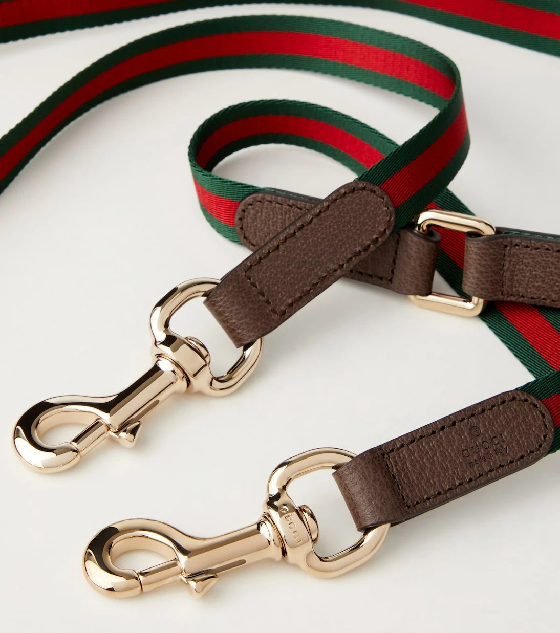Gucci - Web Stripe dog leash