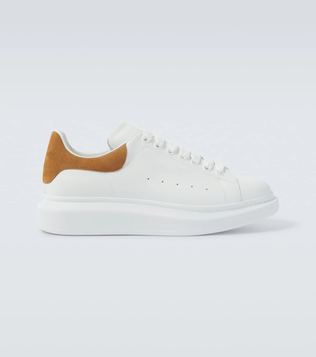McQueen - Oversized leather sneakers
