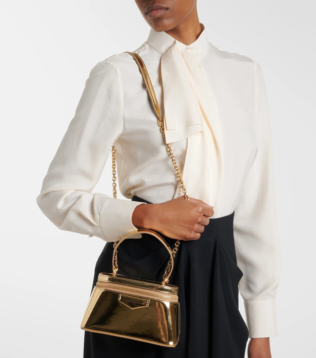 Givenchy - Antigona mirrored leather vanity bag