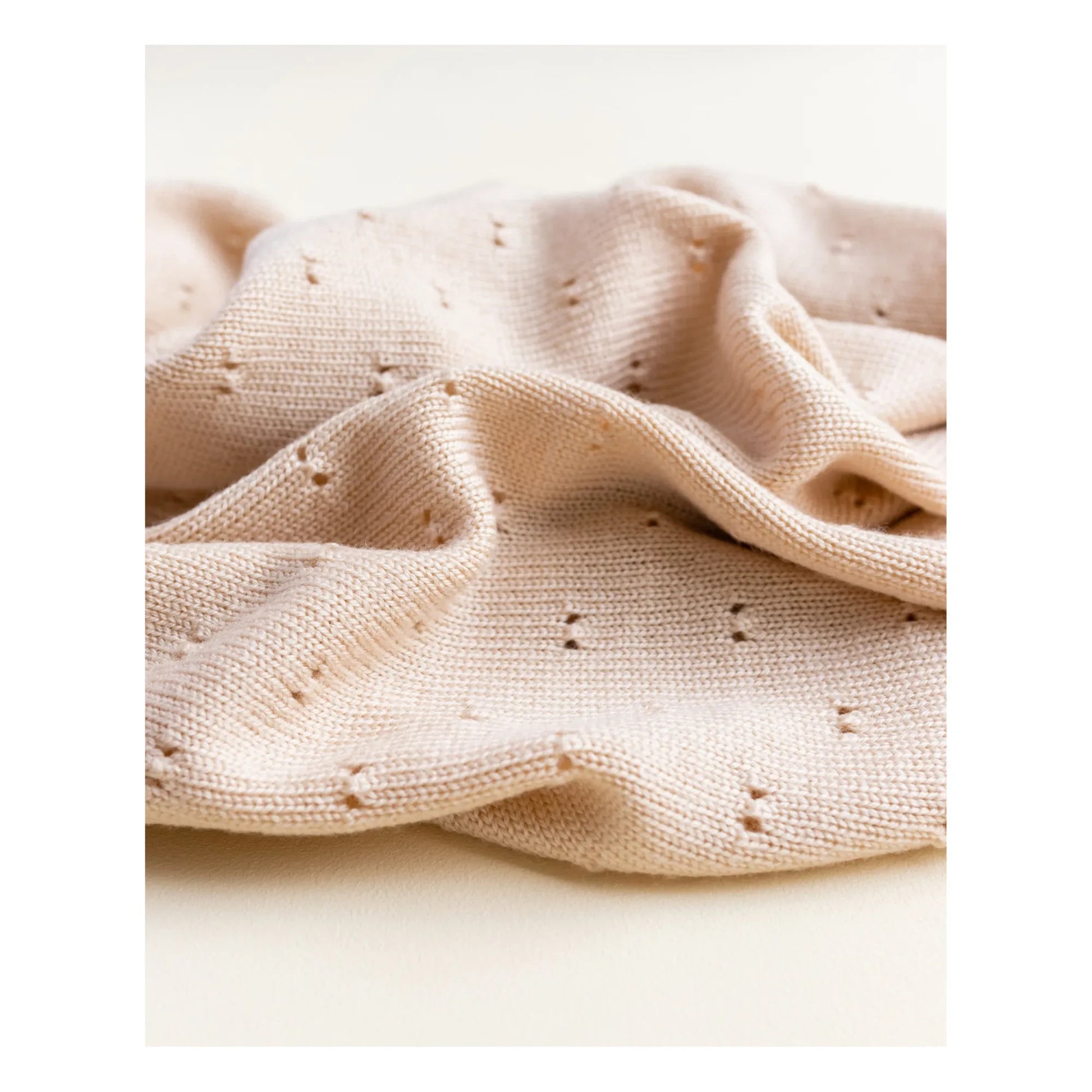 Hvid - Bibi Merino Wool Blanket | Oat