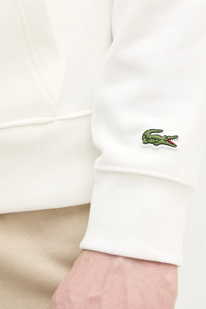 Lacoste суичър с качулка мъжки от памук
