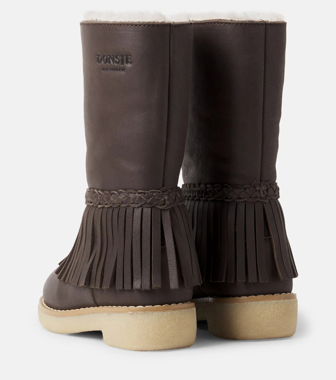 Donsje - Daffy fringed leather boots