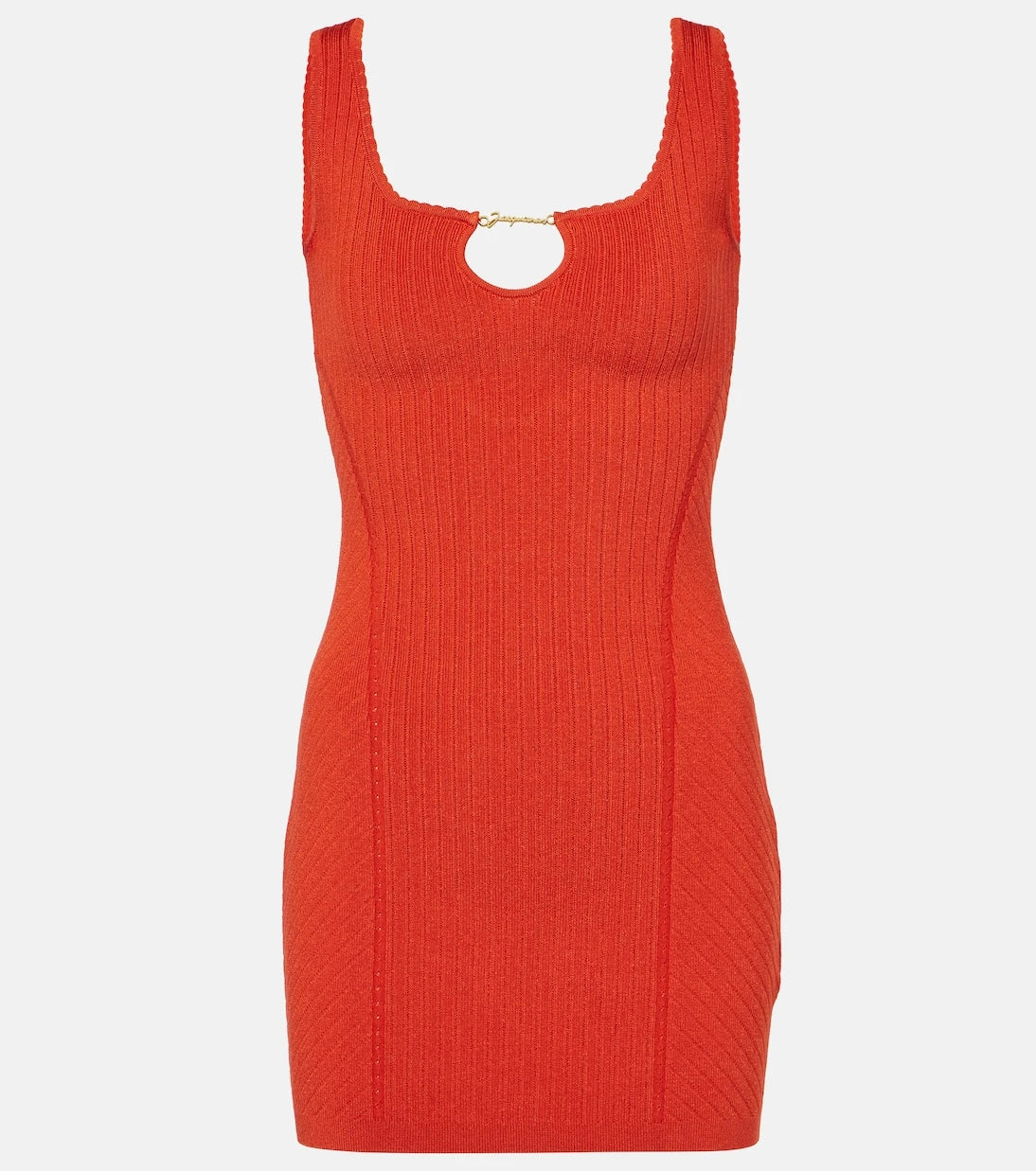 Jacquemus - La Mini Robe Sierra ribbed-knit minidress
