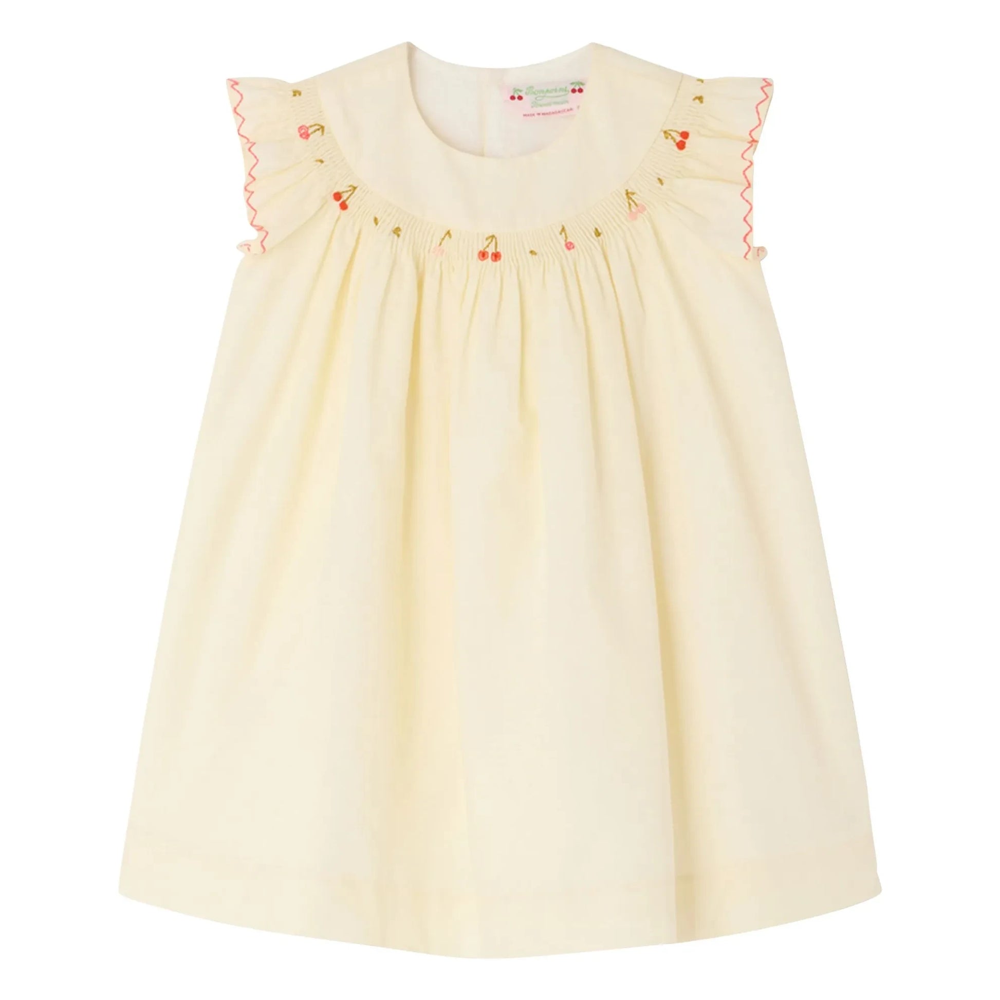 Bonpoint - Amantine organic cotton dress | Ecru