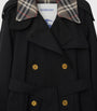 Burberry Black Long Castleford Trench Coat