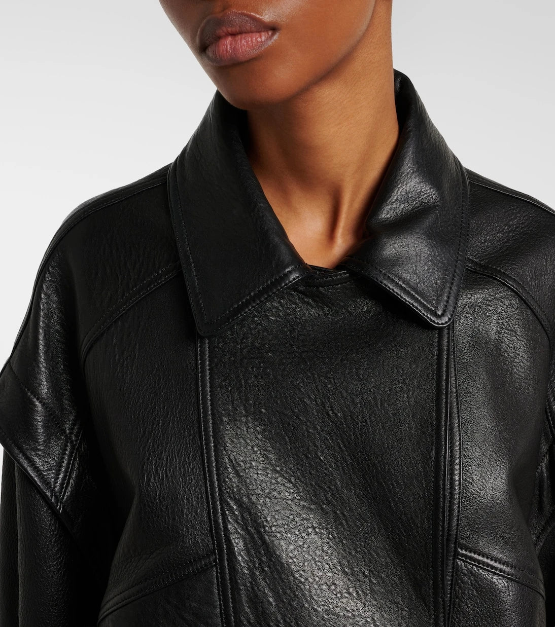 Nour Hammour - Micah leather jacket
