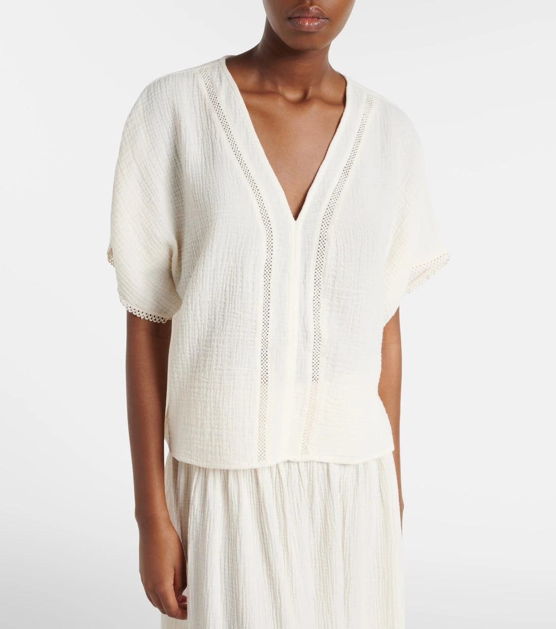 Velvet - Verna cotton gauze top