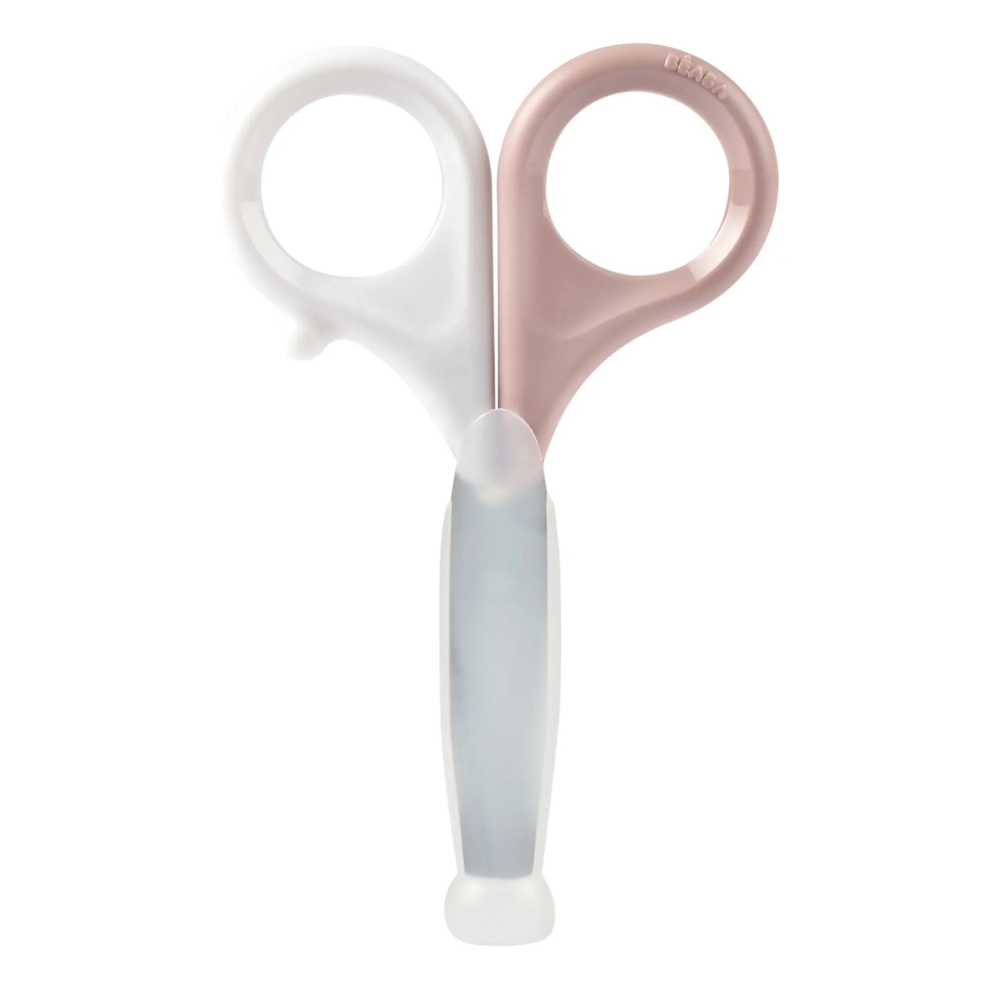Béaba - Baby Rounded Tip Scissors | Pale Pink
