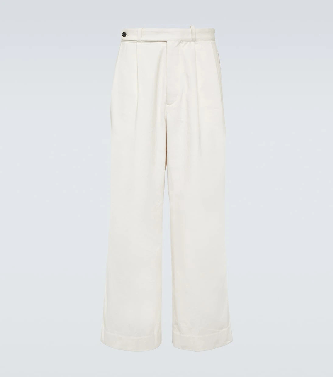 Bode - Skunk Tail cotton wide-leg pants