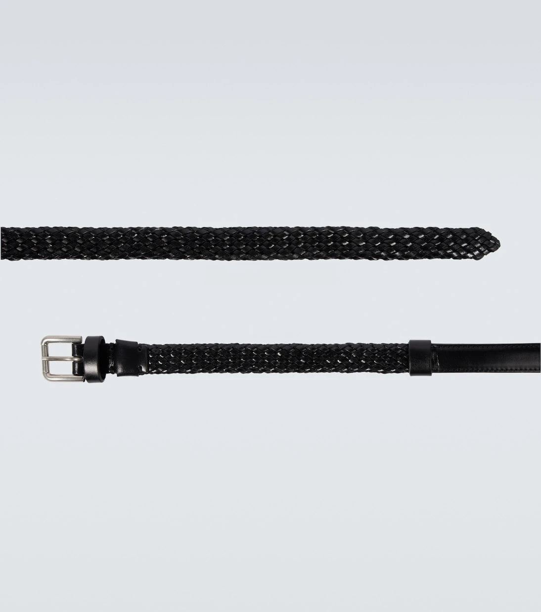 Dolce&Gabbana - Braided leather belt