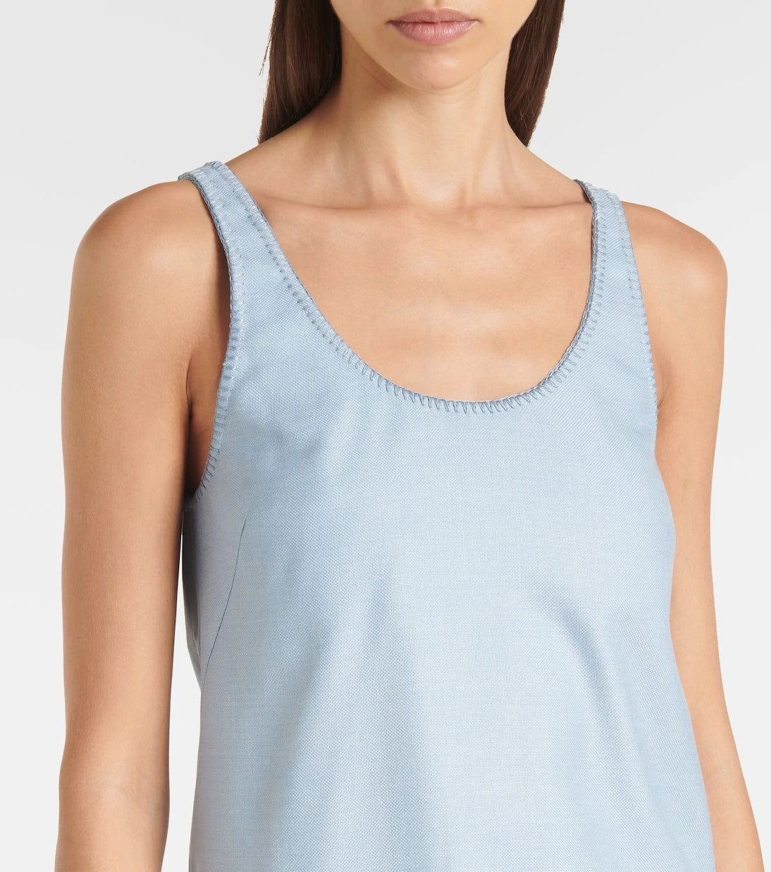 Gabriela Hearst - Muriel silk and wool tank top