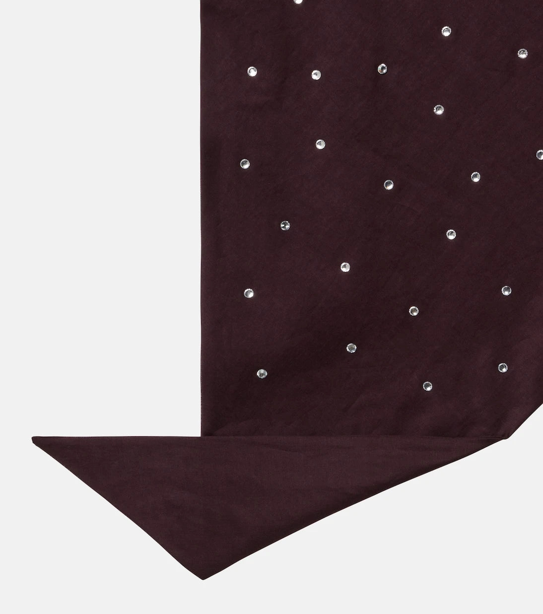 Oséree - Embellished cotton and silk scarf