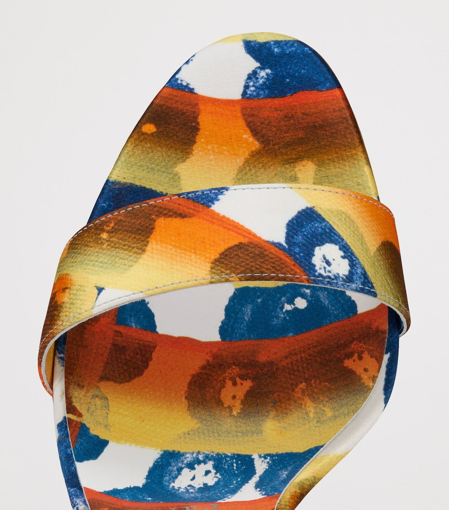 Orange Miss Z Sandale du Désert Silk Sandals 100