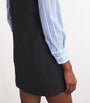Tweed Mini Shift Dress BLACK