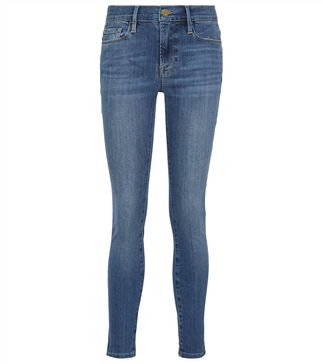 جينز Frame - Le Skinny de Jeanne متوسط ​​الارتفاع