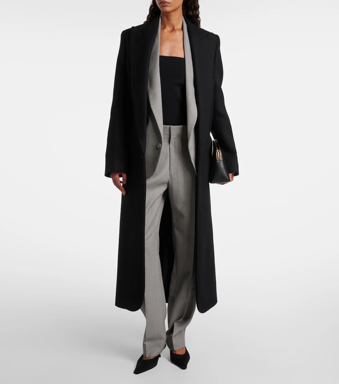 Victoria Beckham - Single-breasted wool-blend coat