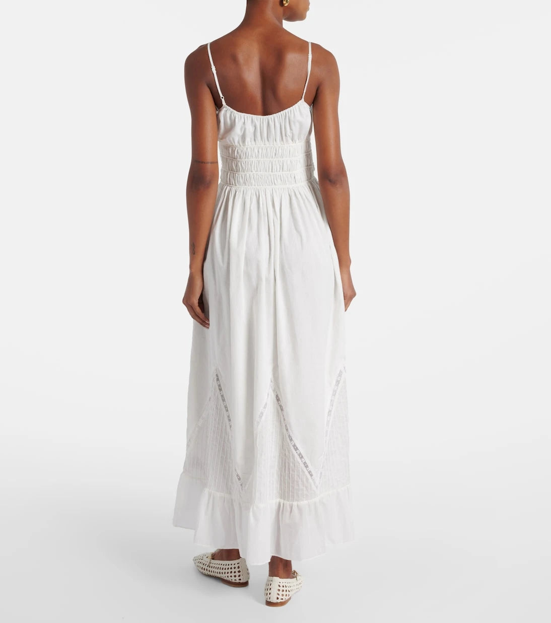 Faithfull - Meline cotton voile maxi dress