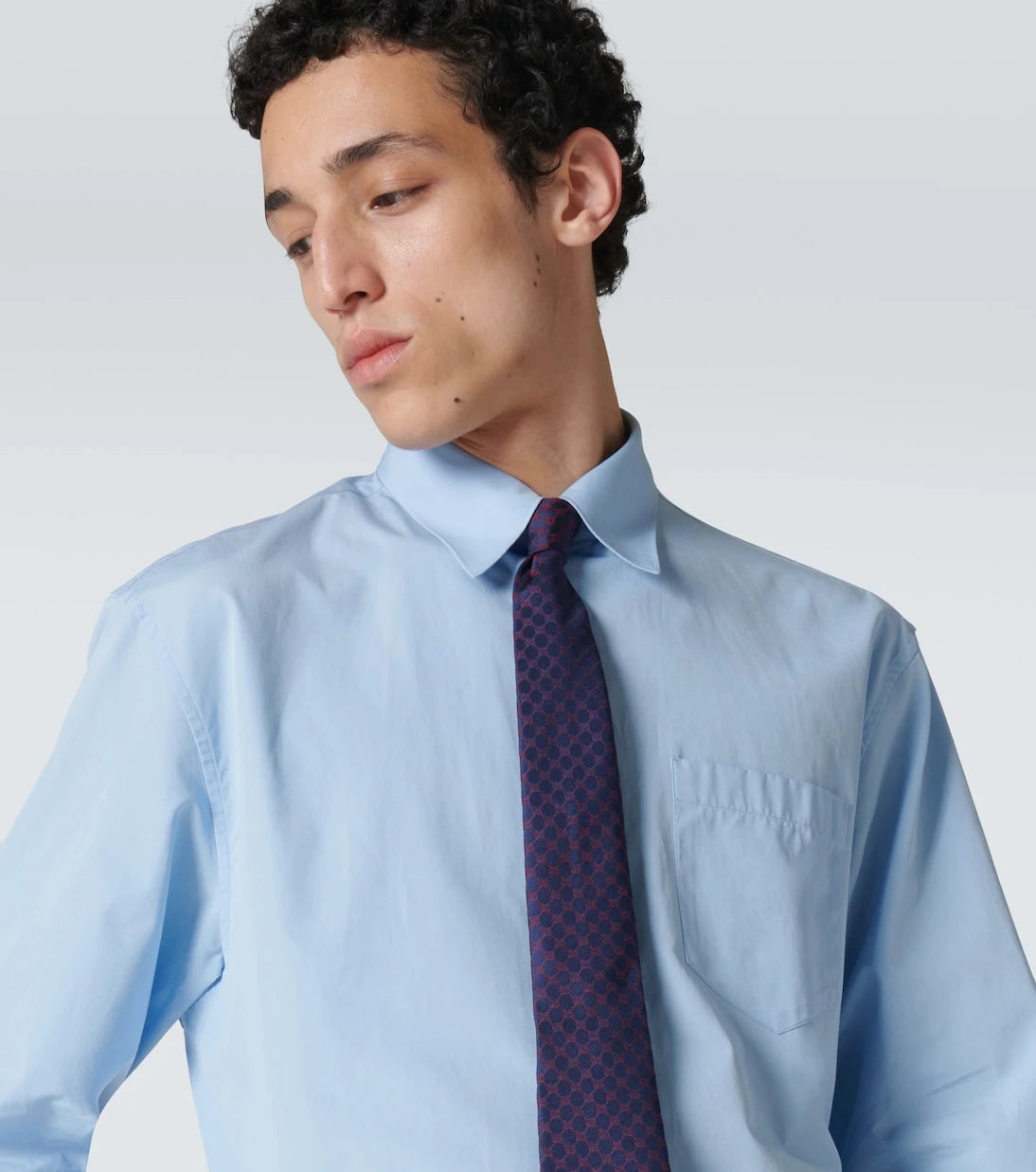 Gucci - GG silk jacquard tie