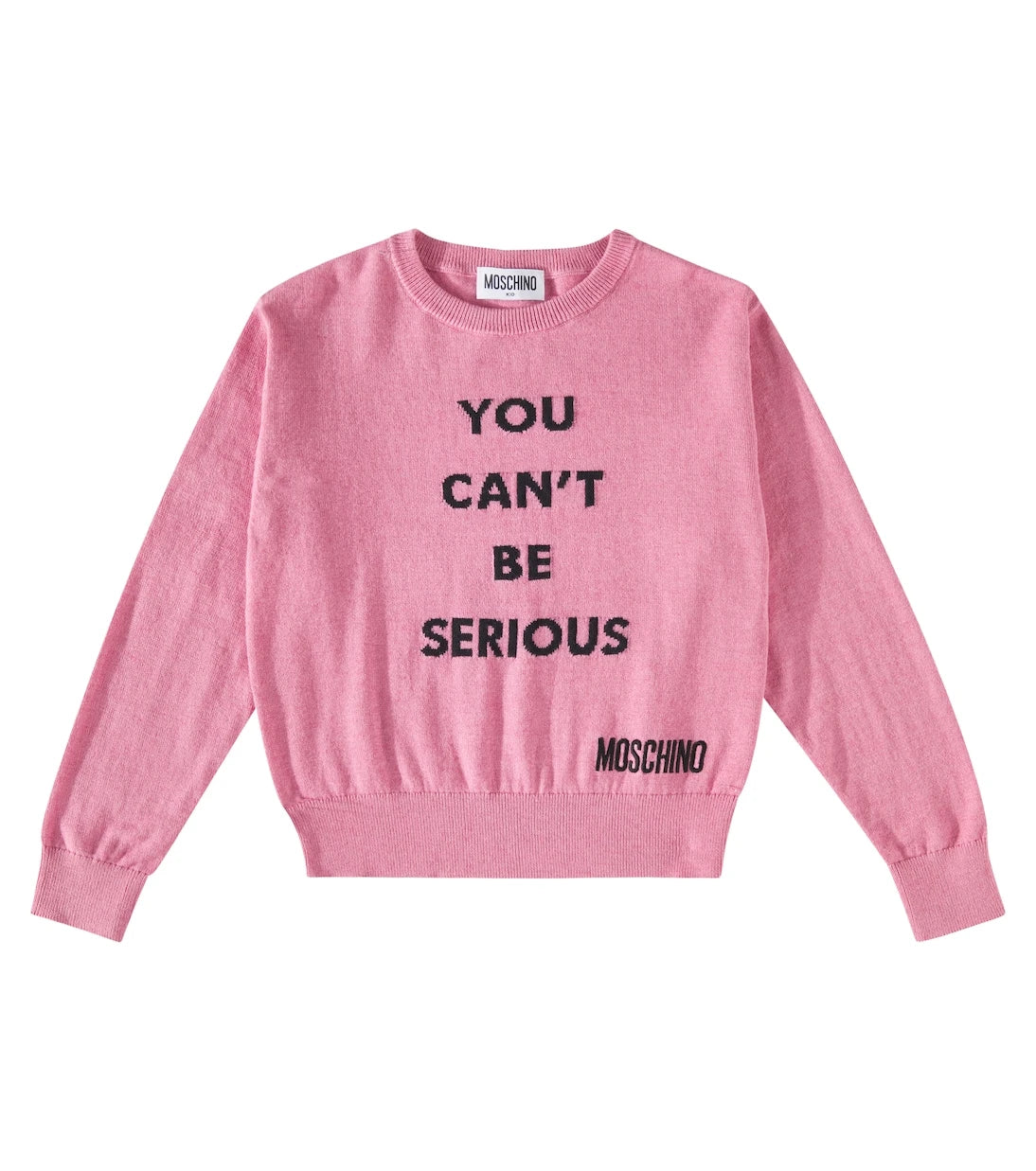 Moschino Kids - سترة من القطن والصوف