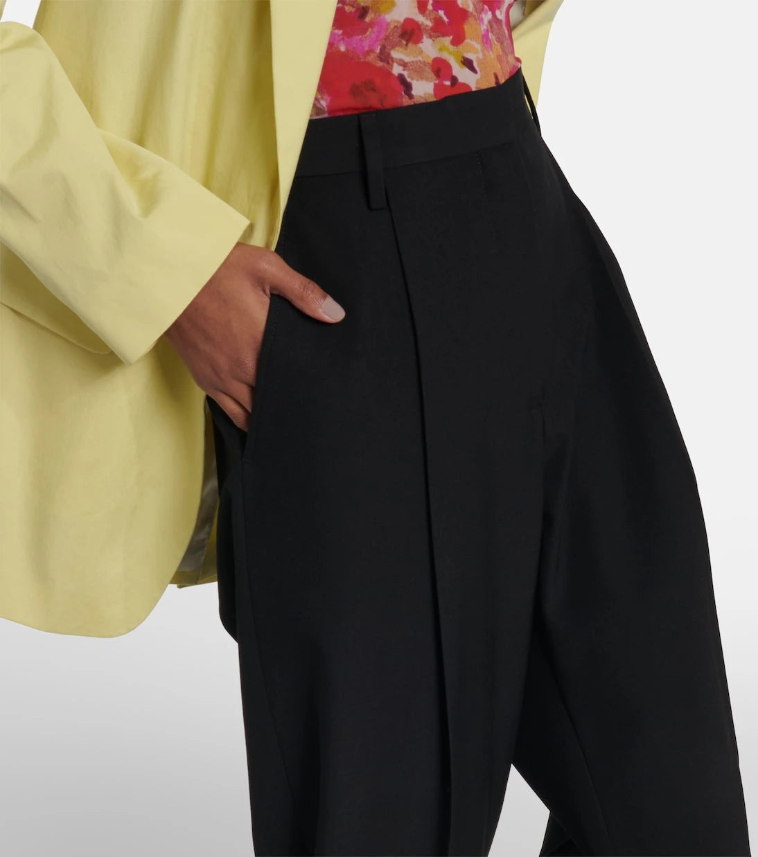 Dries Van Noten - Pleated wide pants