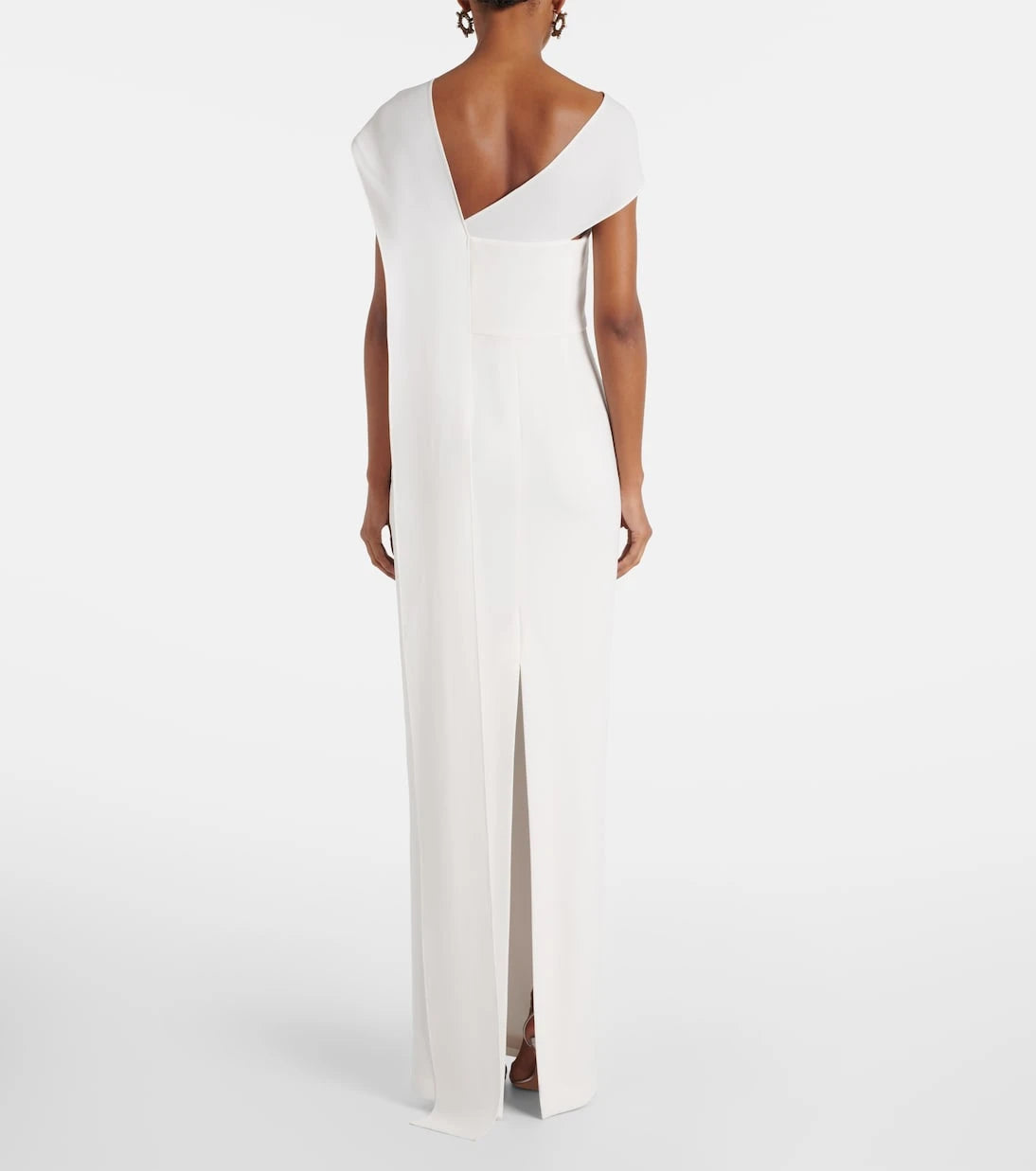 Roland Mouret - Bridal asymmetric cady gown