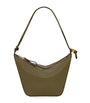 LOEWE Green Mini Leather Hammock Hobo Bag