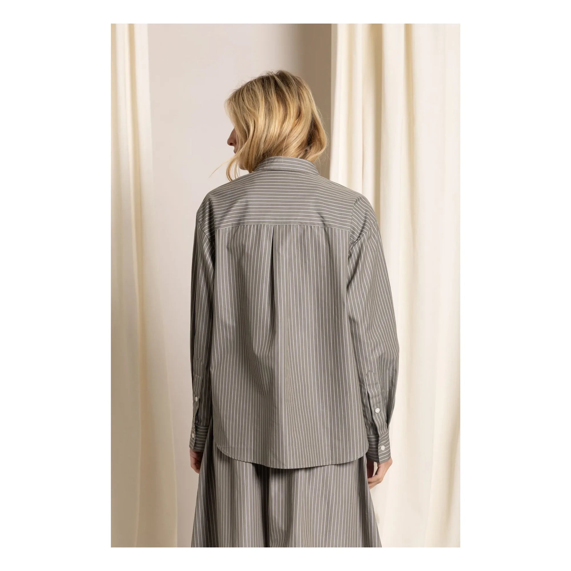 Smallable Woman - Kanel Striped Shirt | Grey