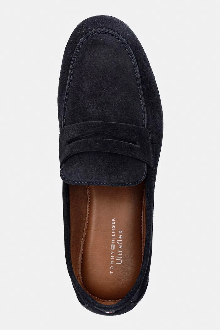 Tommy Hilfiger Kadın Süet Loafer FLEXIBLE SLIM SUEDE LOAFER