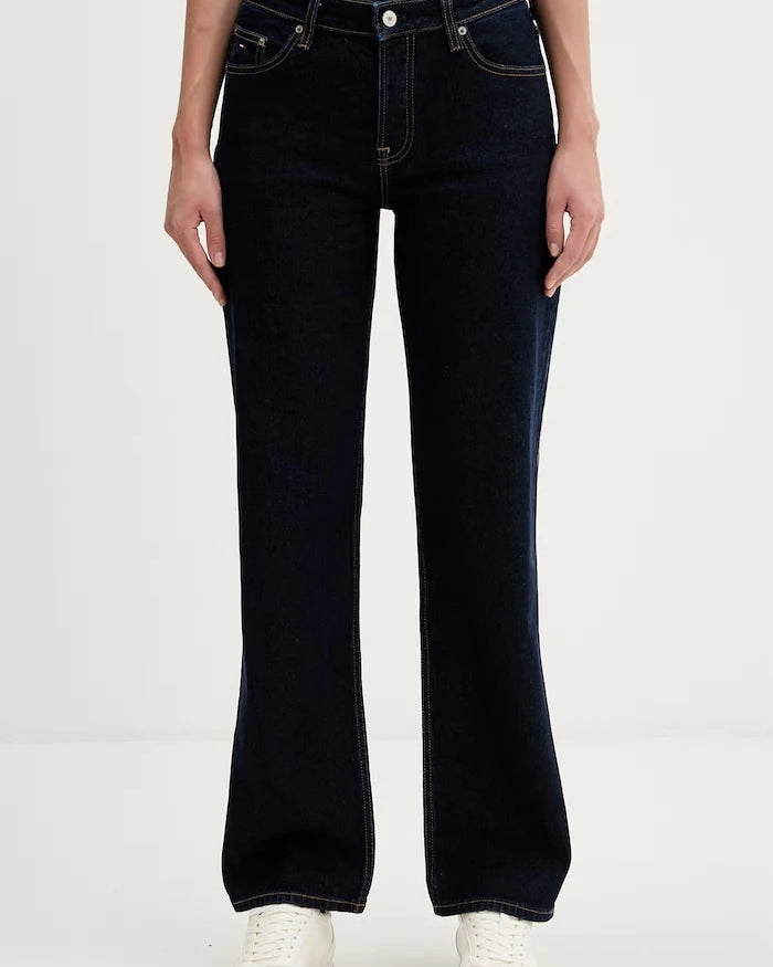 Tommy Jeans straight kesim kadın kot pantolon