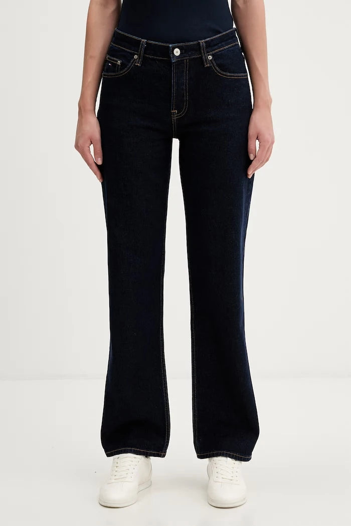 Tommy Jeans straight kesim kadın kot pantolon