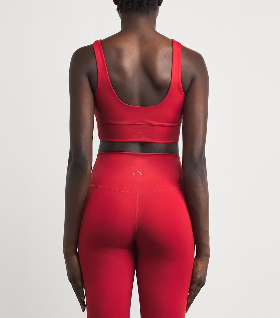 Varley Red FreeSoft Cori Sports Bra
