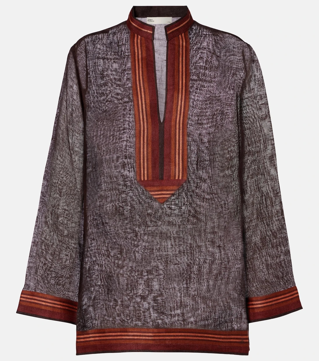 Tory Burch - Sheer linen kaftan