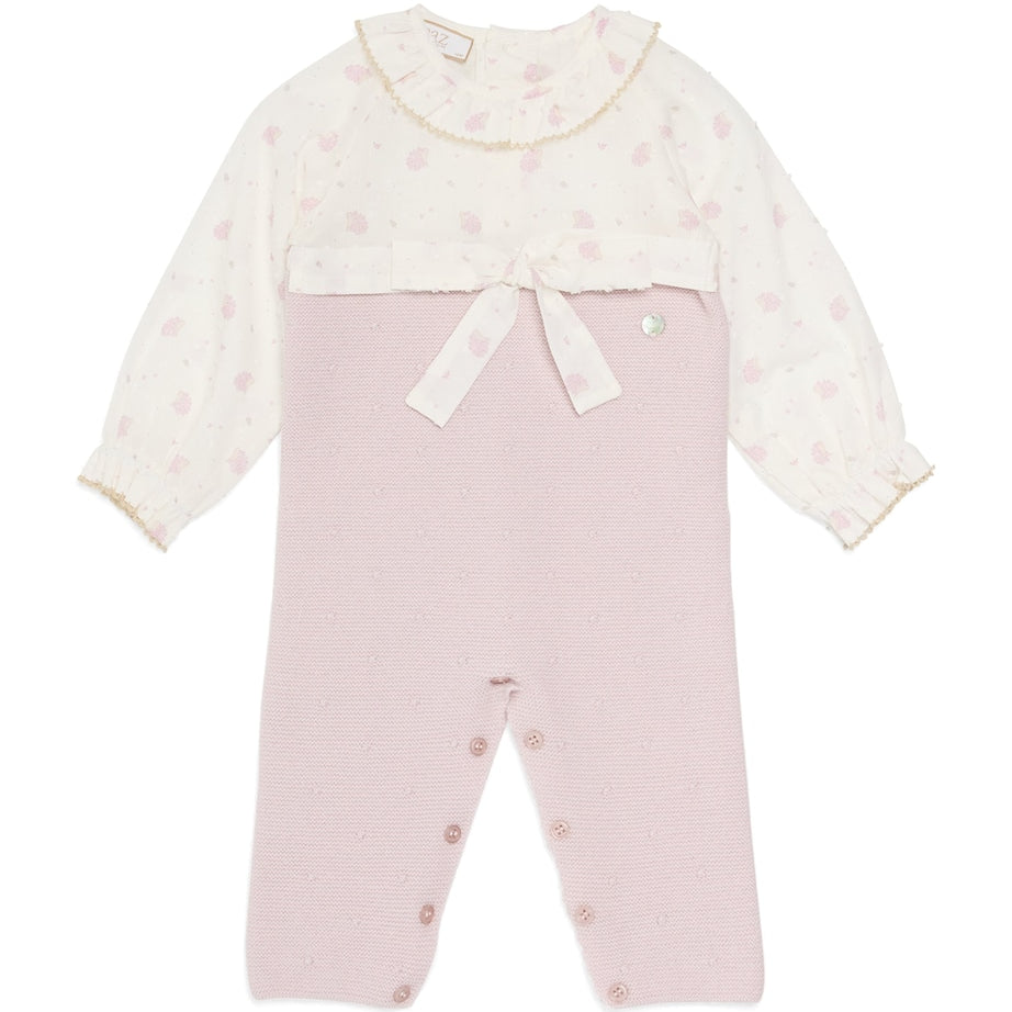 Paz Rodriguez Wool Erizos Knit All-In-One (9 Months)