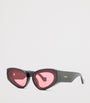 Black x Paula's Ibiza Cat Eye Sunglasses