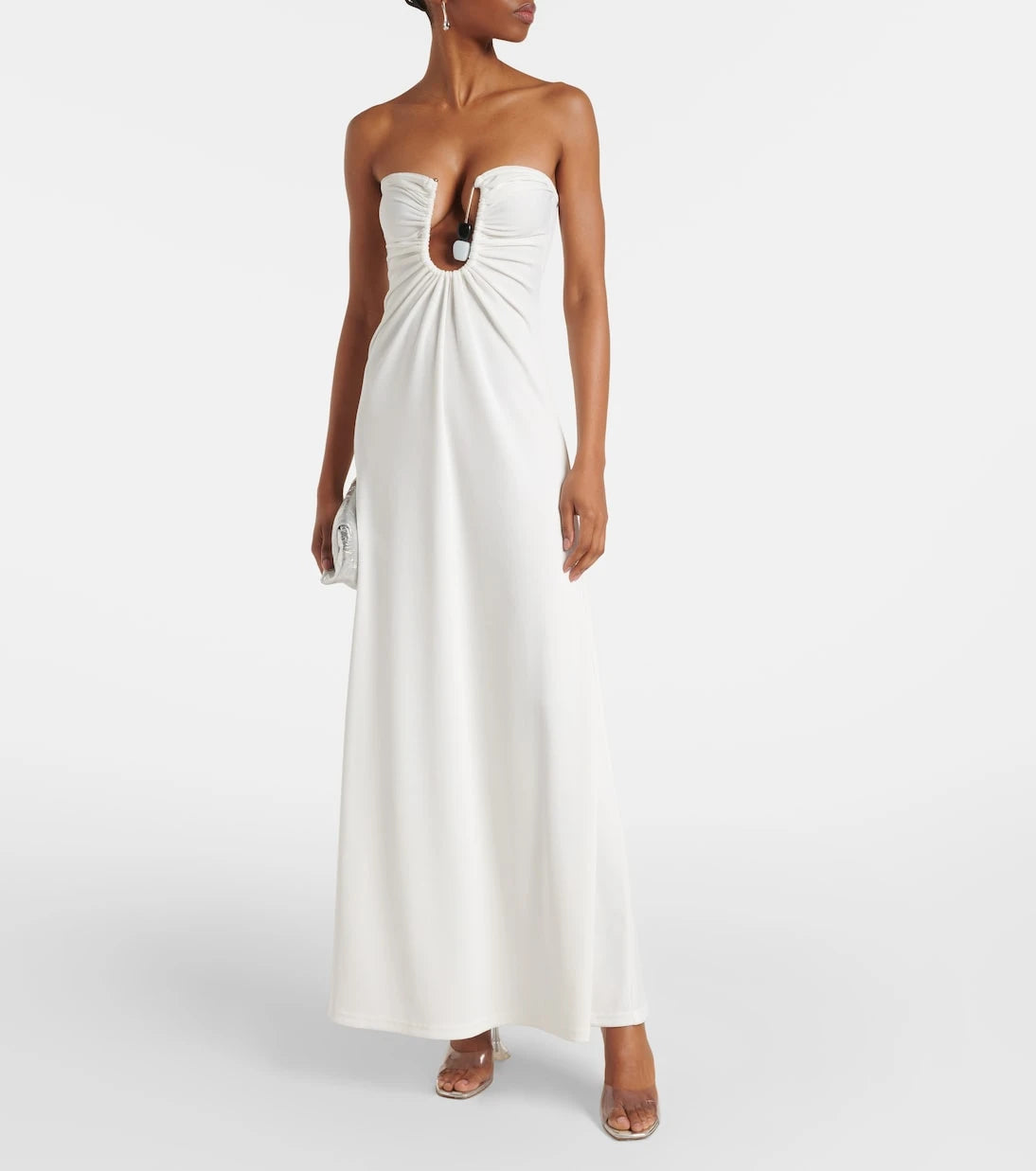 Christopher Esber - Helix gathered maxi dress