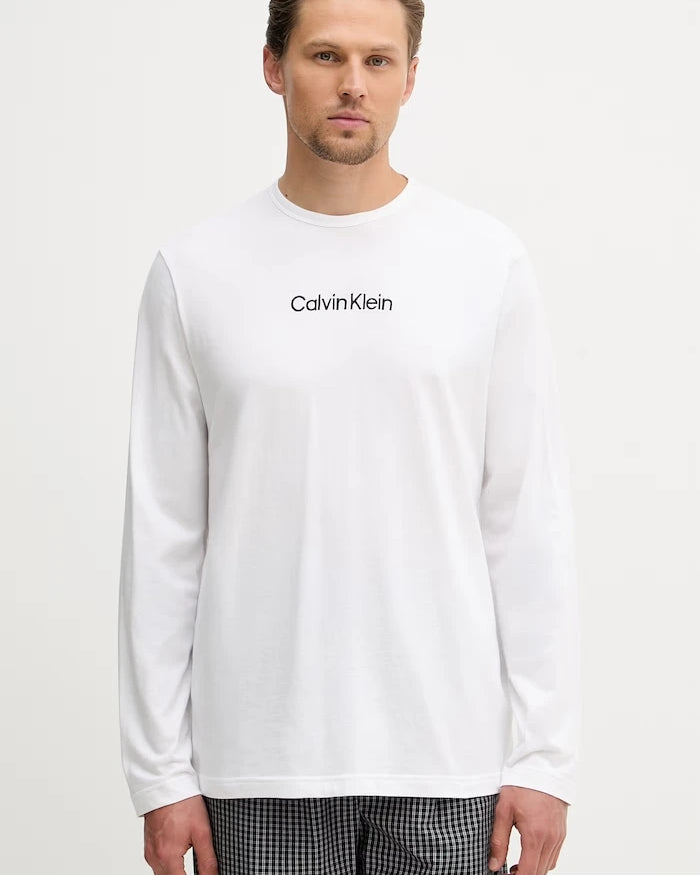 Calvin Klein Underwear iki parçalı erkek pamuklu pijama