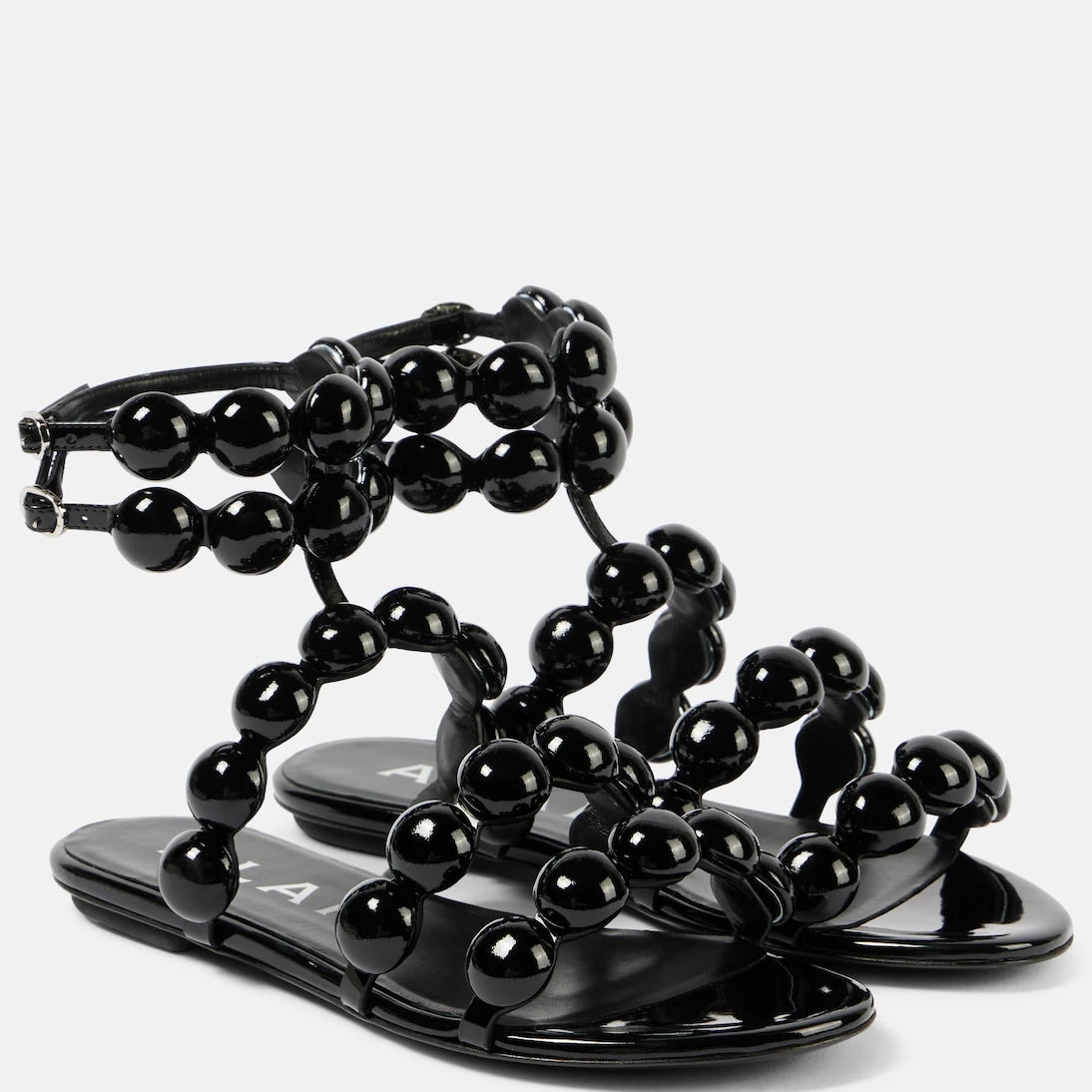 Alaïa - Sphere leather sandals