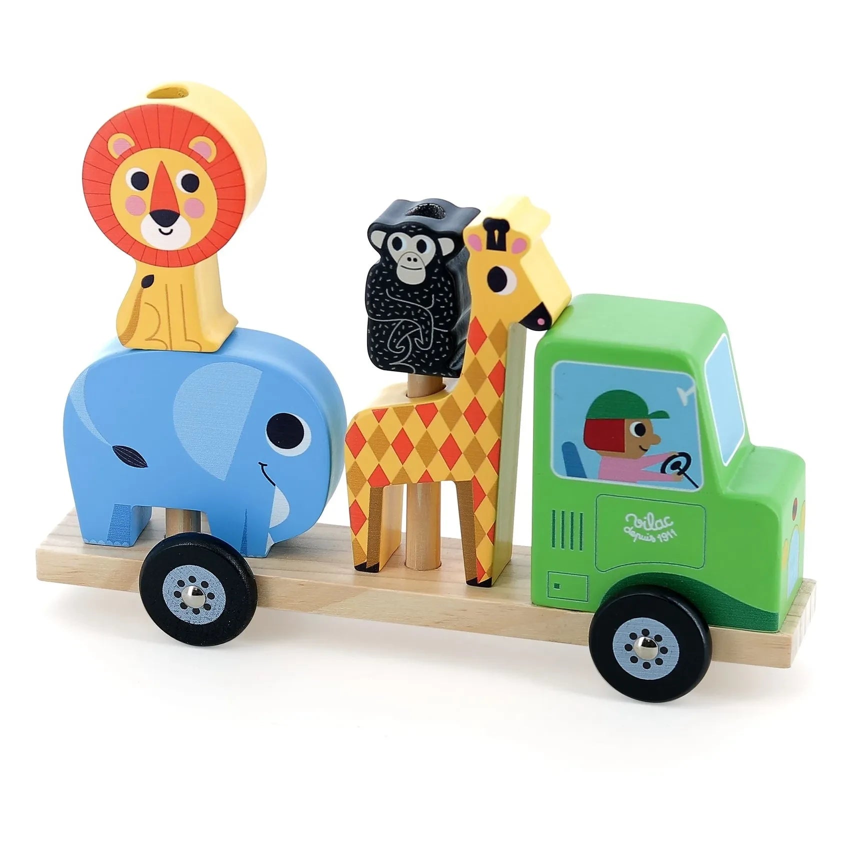 Vilac - Savannah animo stacking game