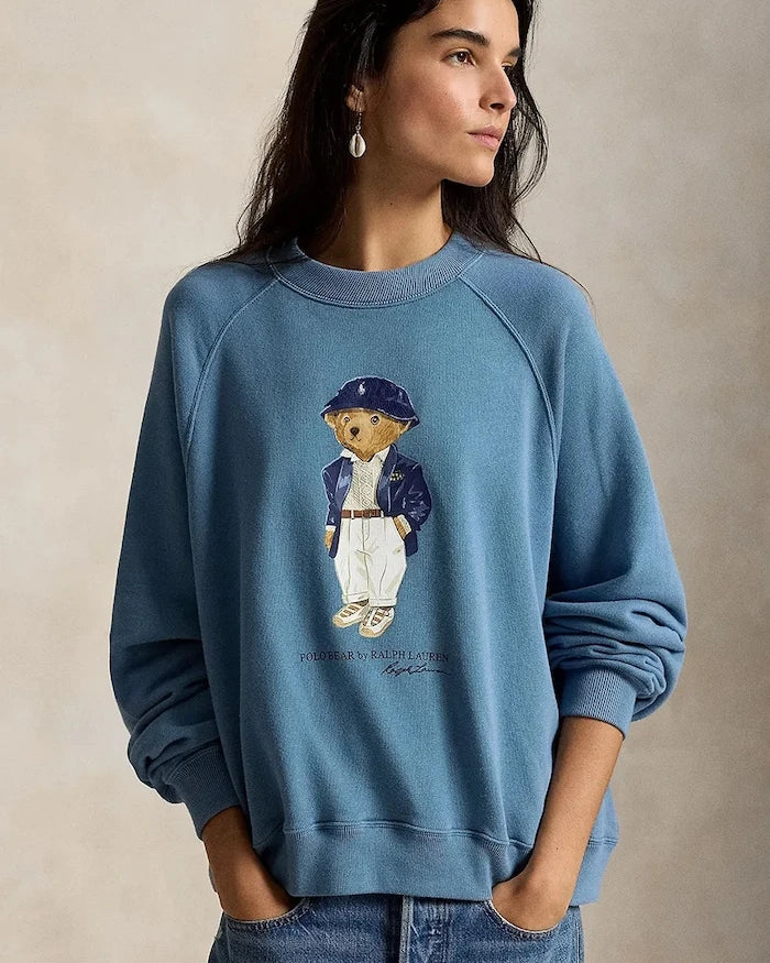 Polo Ralph Lauren pamuklu kadın sweatshirt
