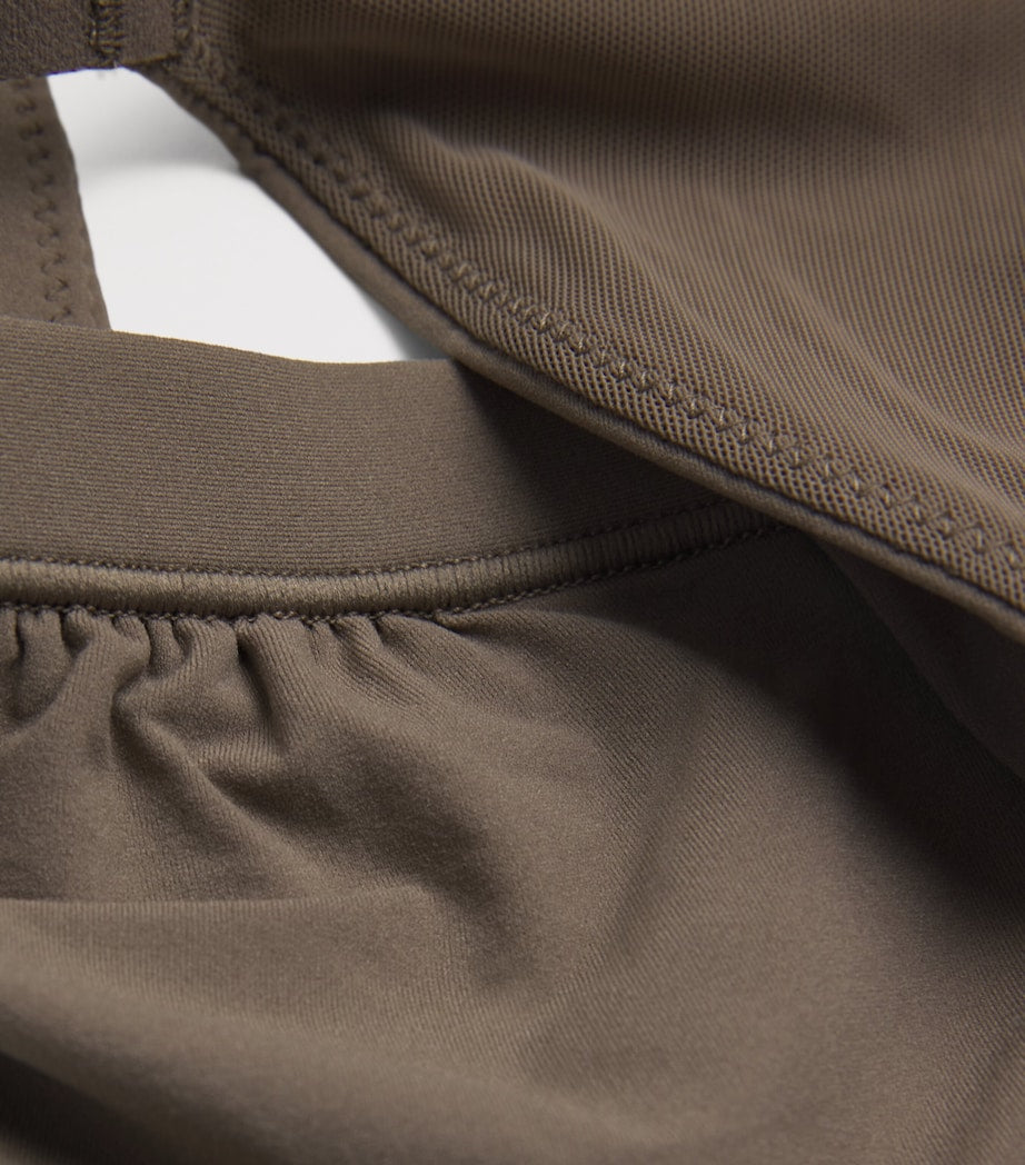 Brown Fits Everybody Crossover Bralette