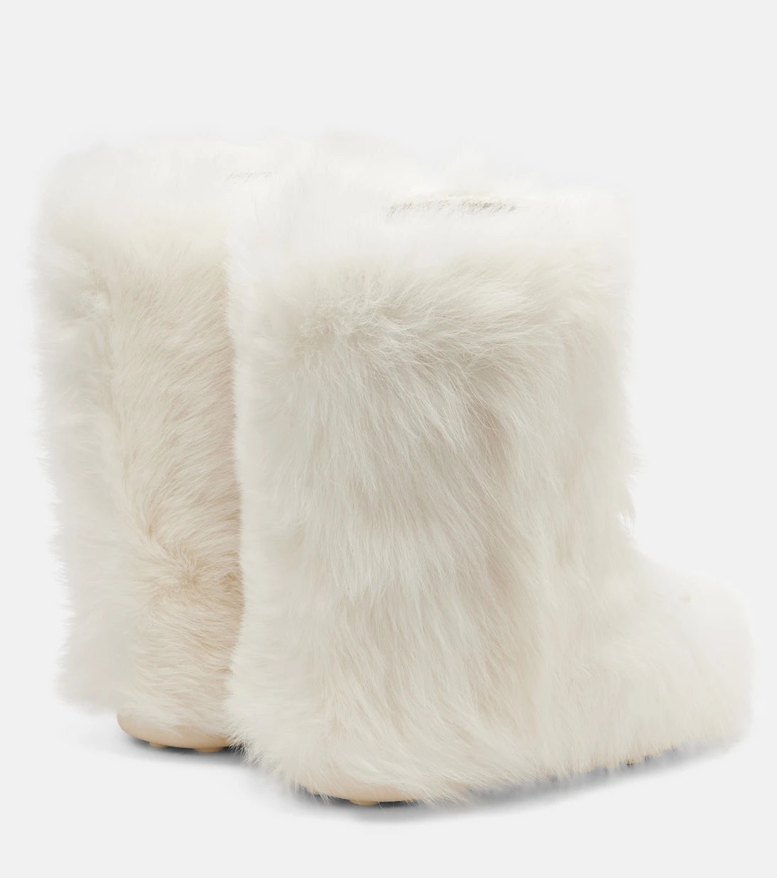 Versace - Shearling boots