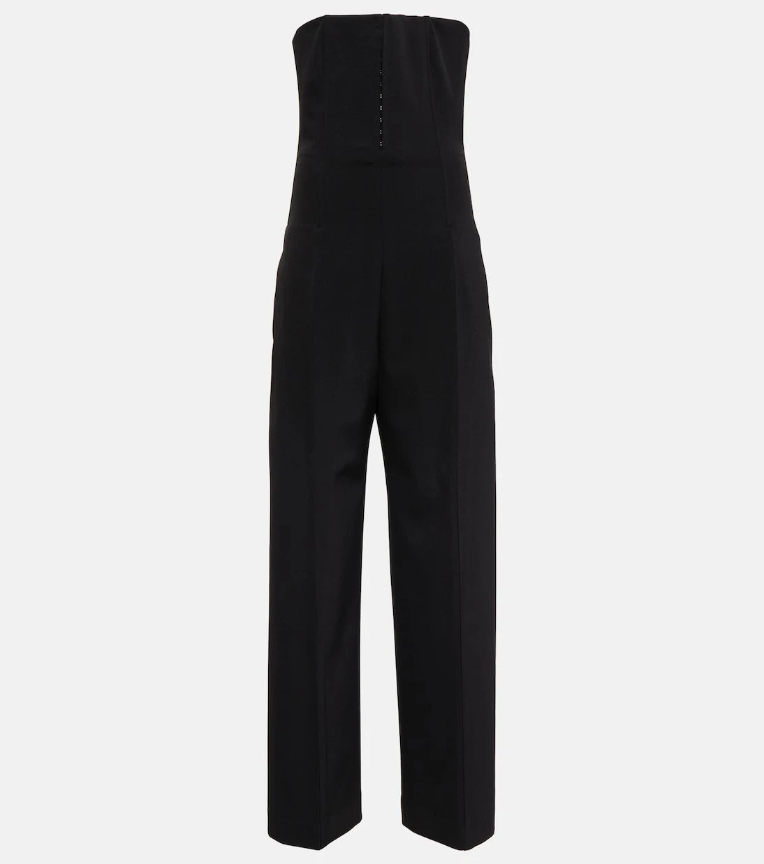 Acne Studios - جمبسوت بلا أكمام واسع الساقين