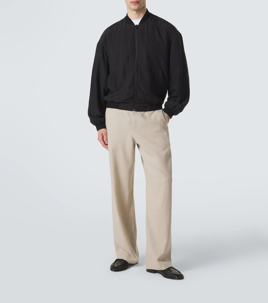 The Row - Soft leather loafers