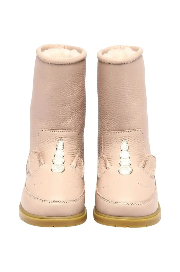 Donsje Wadudu Special Boots Unicorn Çocuk Deri Kışlık Botlar