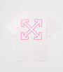 Off-White Kids Cotton Arrow Outline T-Shirt (4-12+ Years)