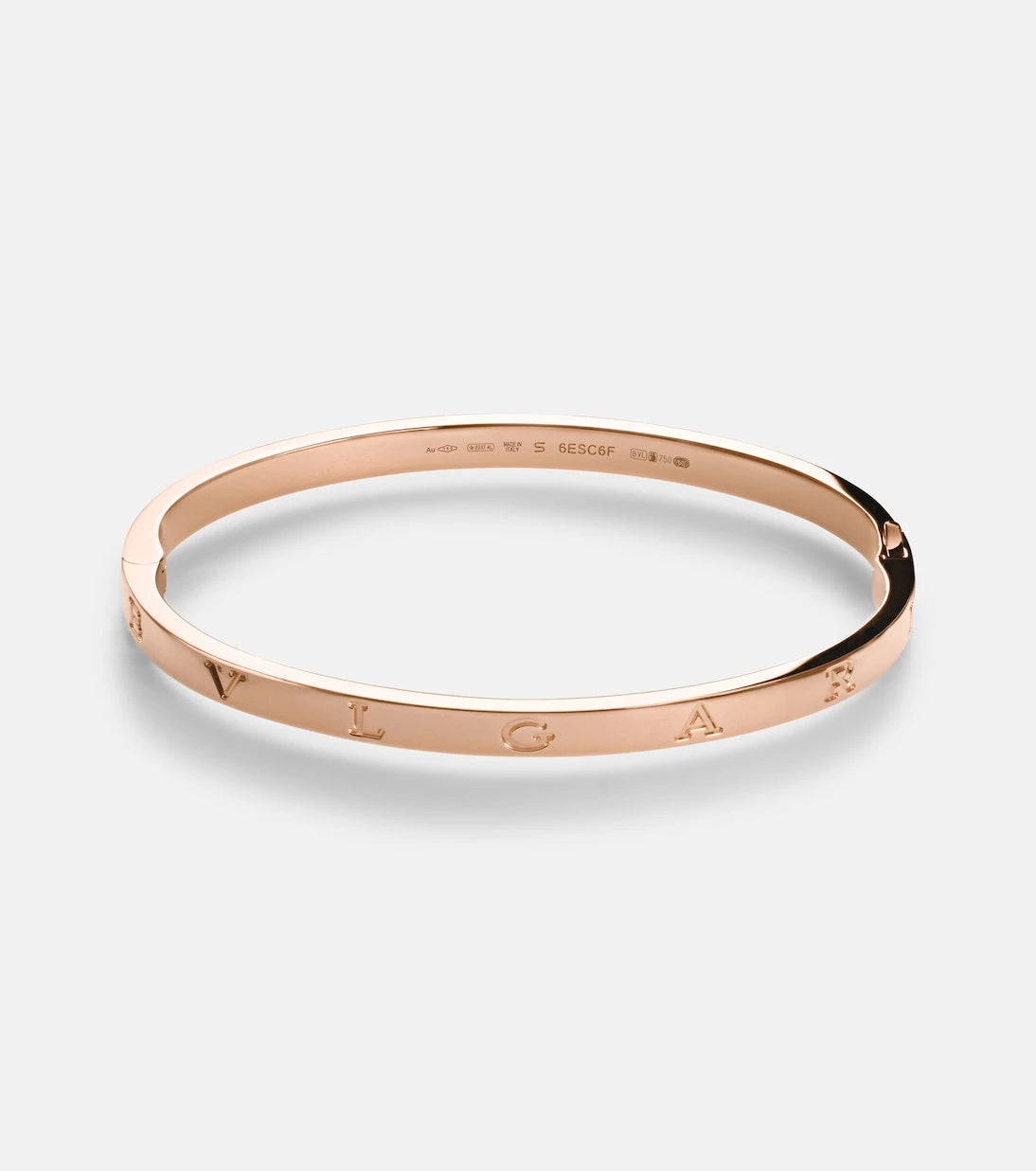 Bvlgari - سوار B.zero1 Essential من الذهب الوردي عيار 18 قيراطاً