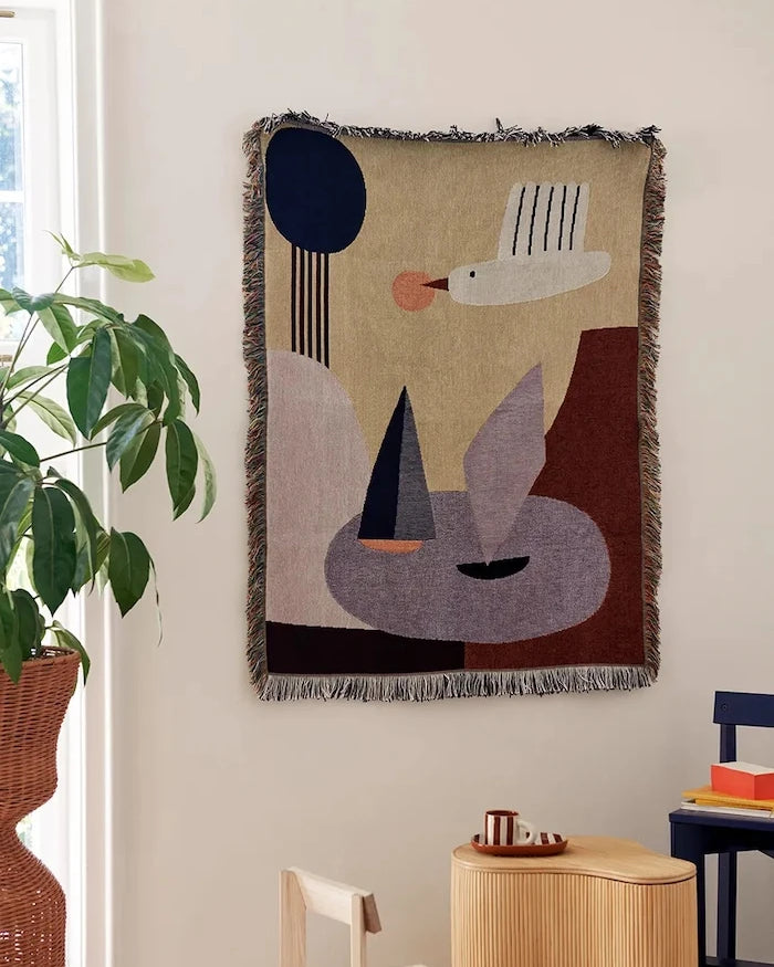 ferm LIVING Bird Battaniye 110 x 80 cm