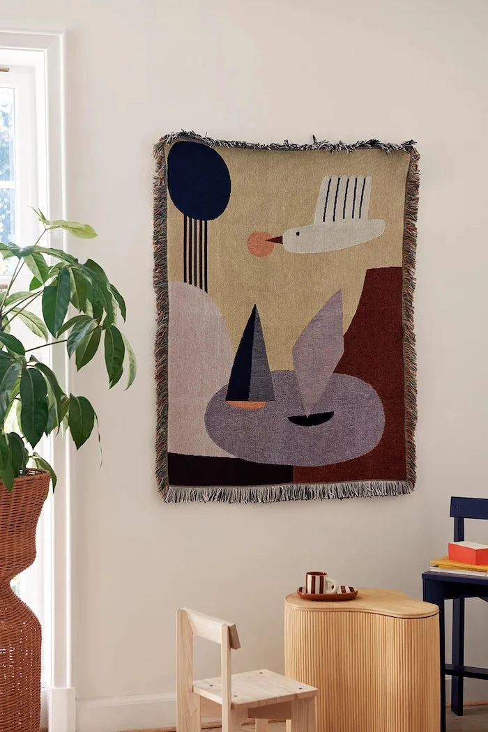 ferm LIVING Bird Battaniye 110 x 80 cm