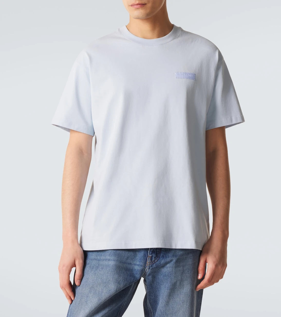 Givenchy - Logolu pamuklu jarse tişört