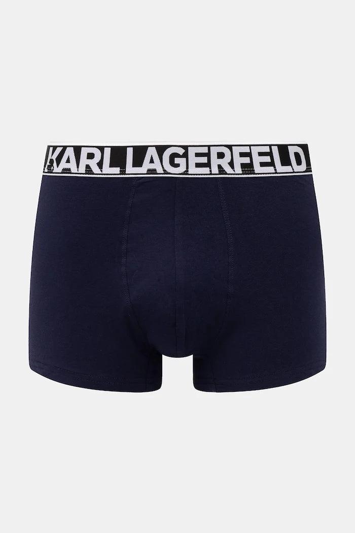 Karl Lagerfeld erkek pamuk ve elastan boxer 3'lü